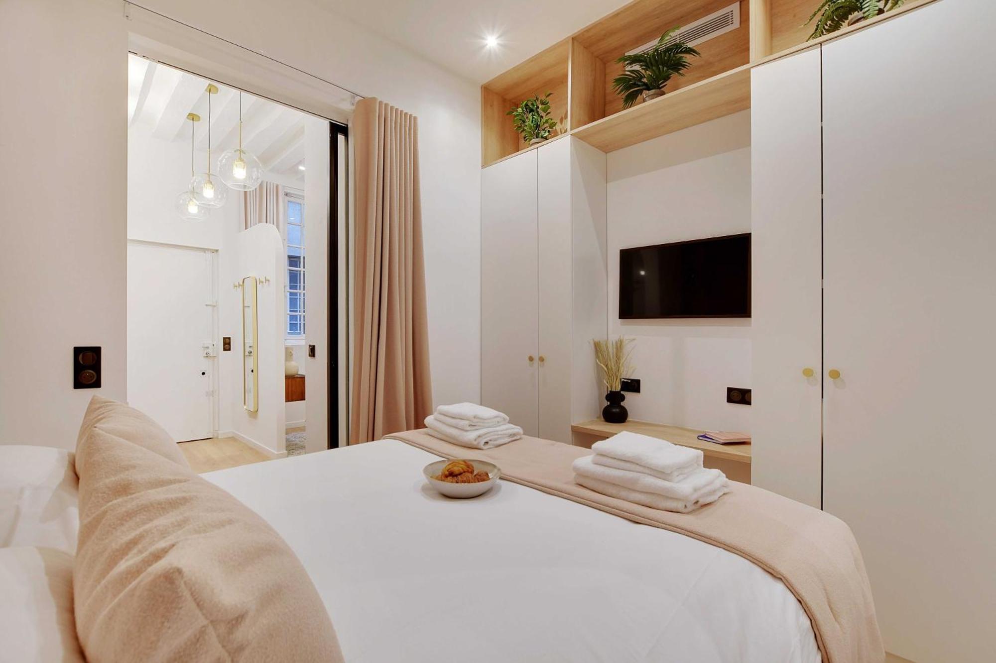 Charming Apartment - 1Br-4P - Ac - Marais Paris Bagian luar foto